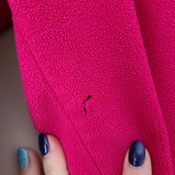 COLUMBIA | Pink Full-Zip Fleece Jacket – Youth 18/20 (Fits Women’s Small) - Picture 6 of 7